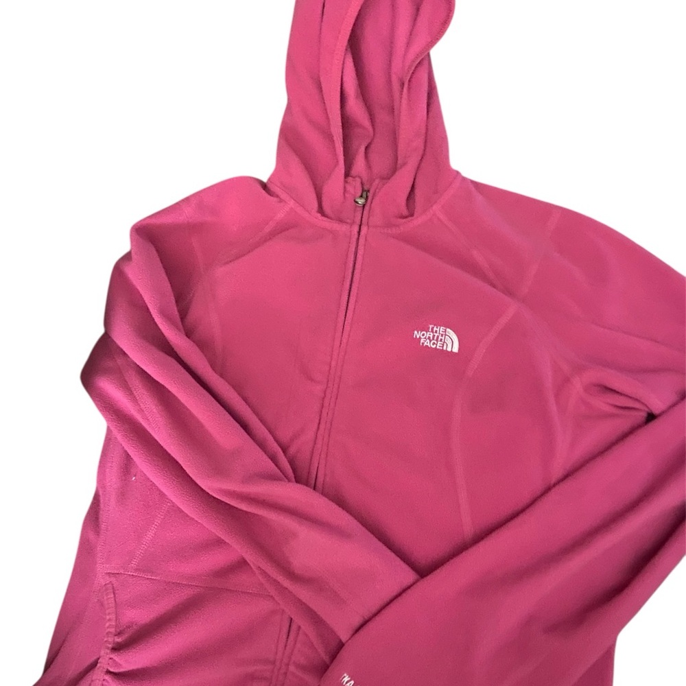 The North Face Vibrant Pink Fleece Jacket